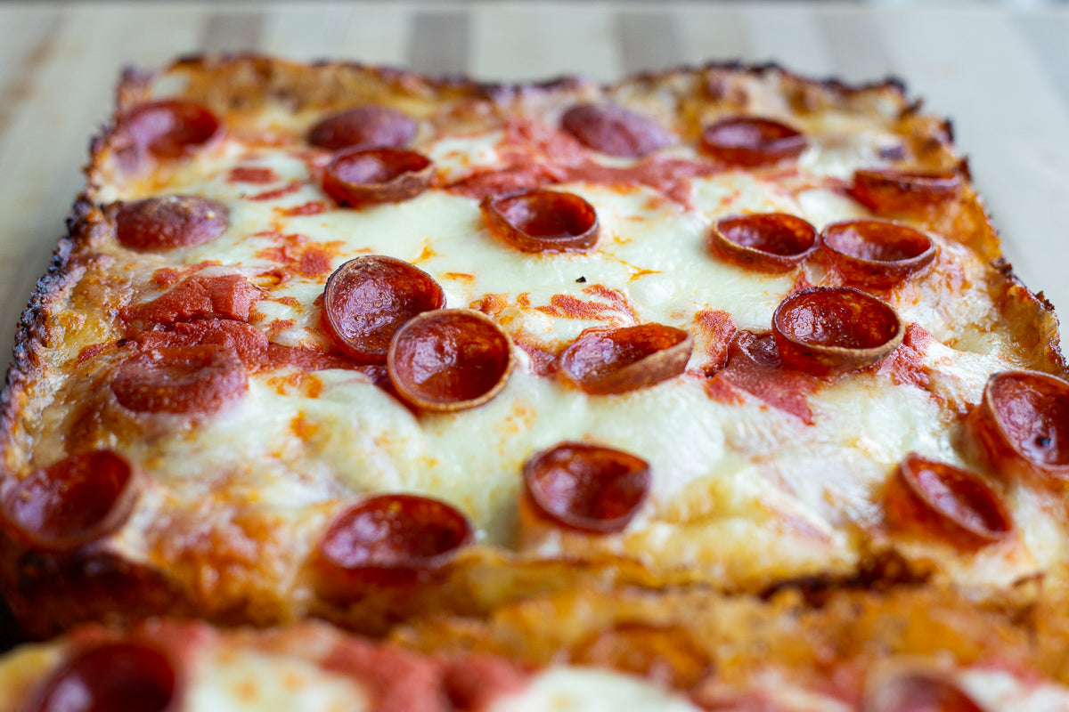 Detroit Style Pizza