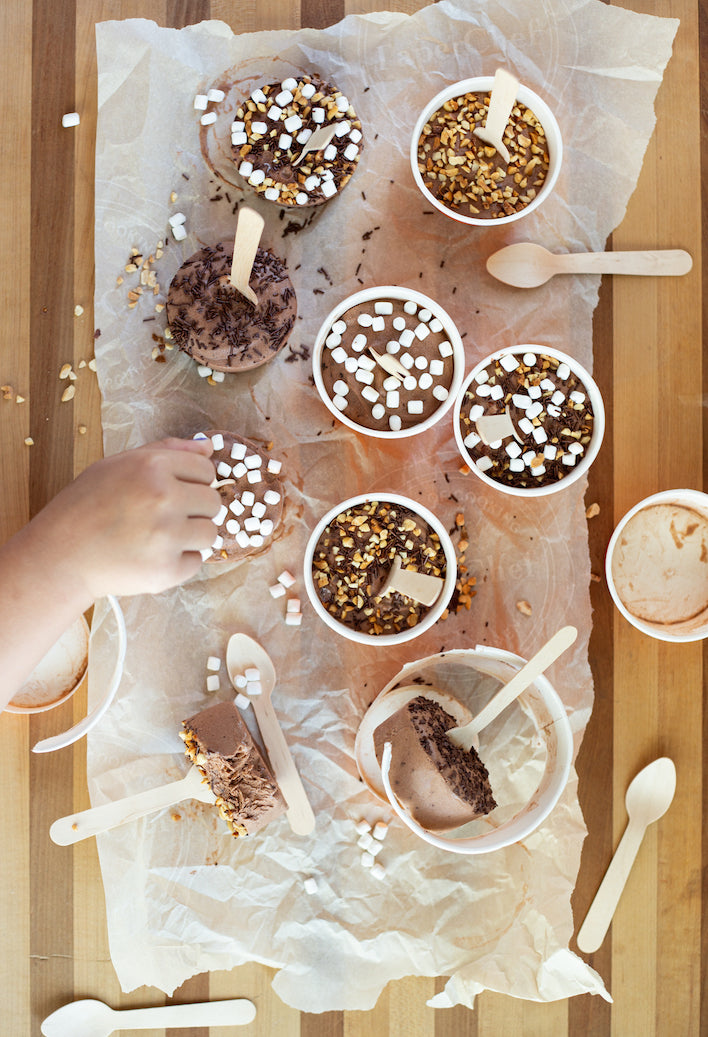 Chocolate Pudding Pops