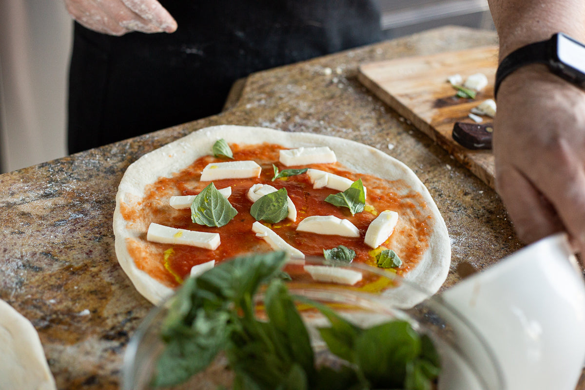 Cooking a Pizza in the Oven