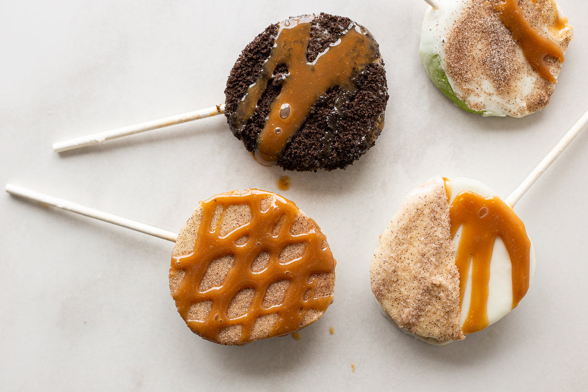Caramel Apple Pops