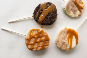 Caramel Apple Pops