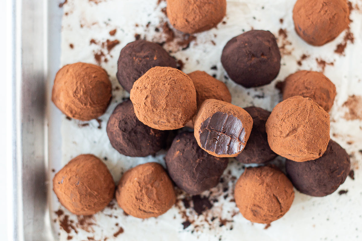 Easy Homemade Chocolate Truffle Base