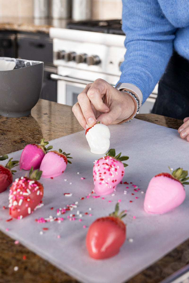 Mixing It Up with Colored Compound Chocolate