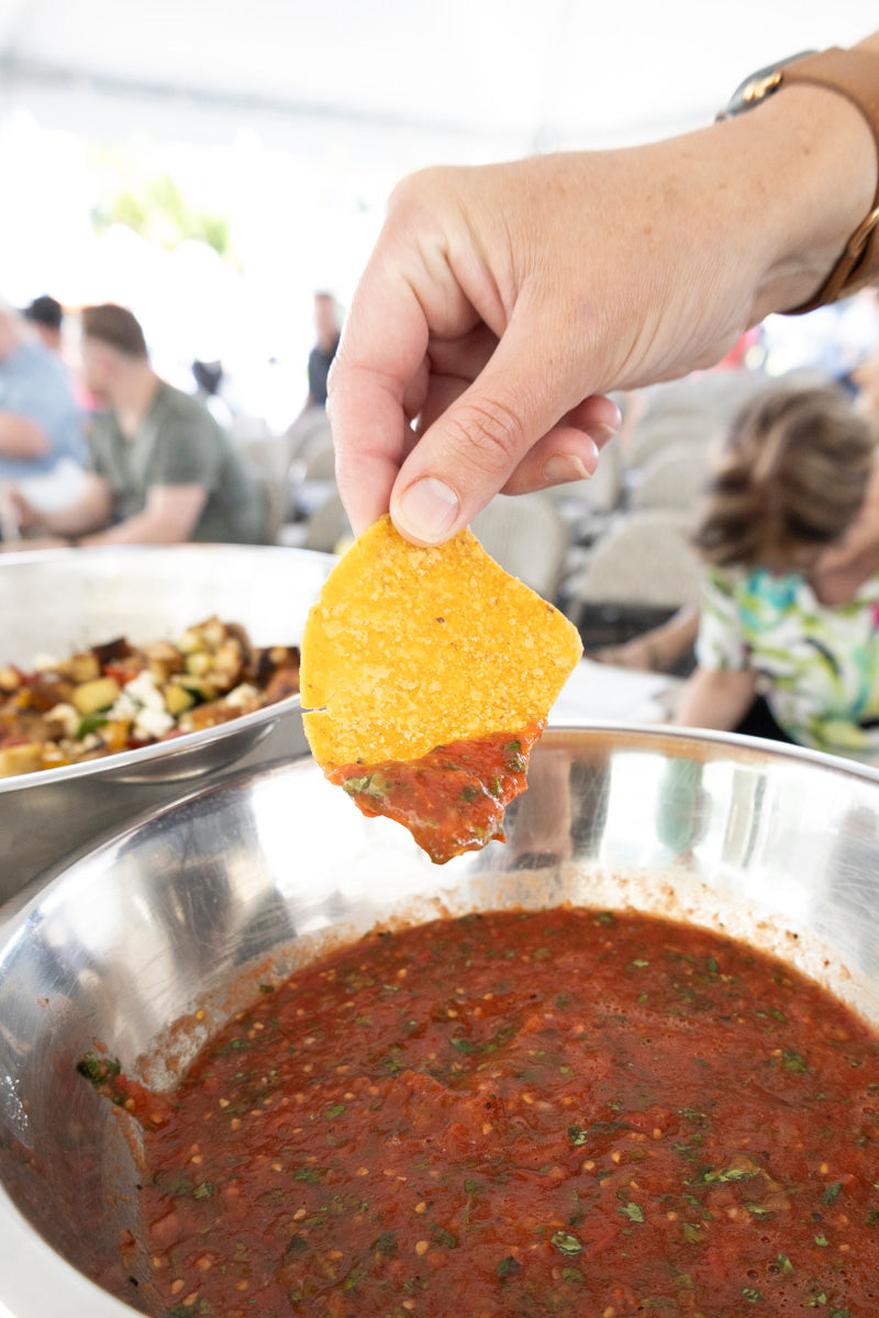 Top Grilled Sides: Charred Salsa with Chef Malia