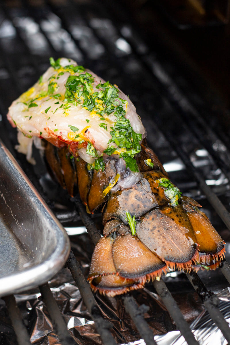 Smoked Lobster with Orange Butter