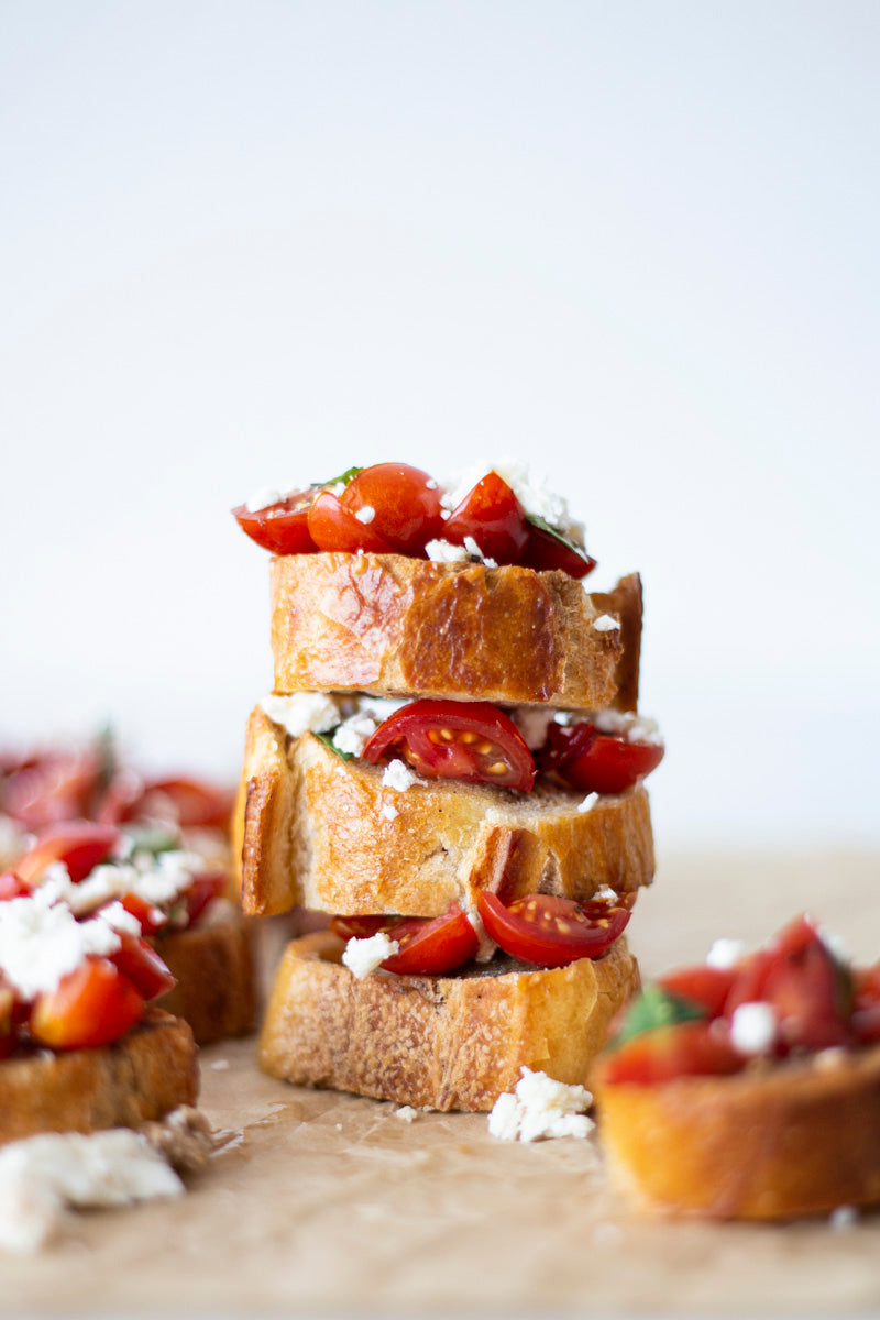 Tomato & Feta Bruschetta