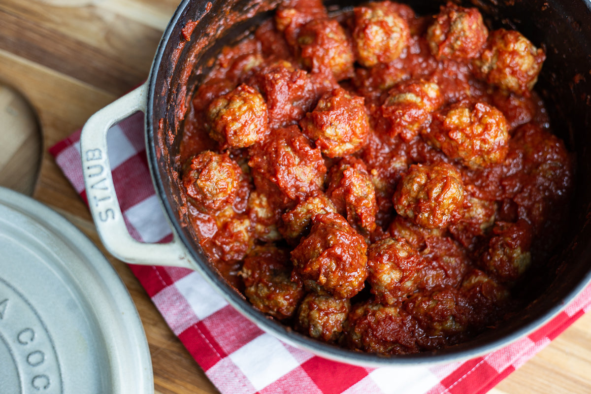 Smoked Italian Meatballs