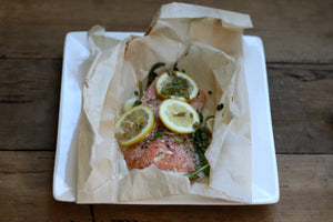 Salmon in Parchment Paper
