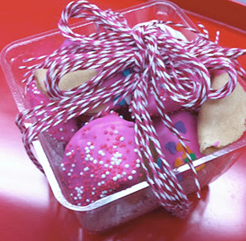 Valentine Fortune Cookies