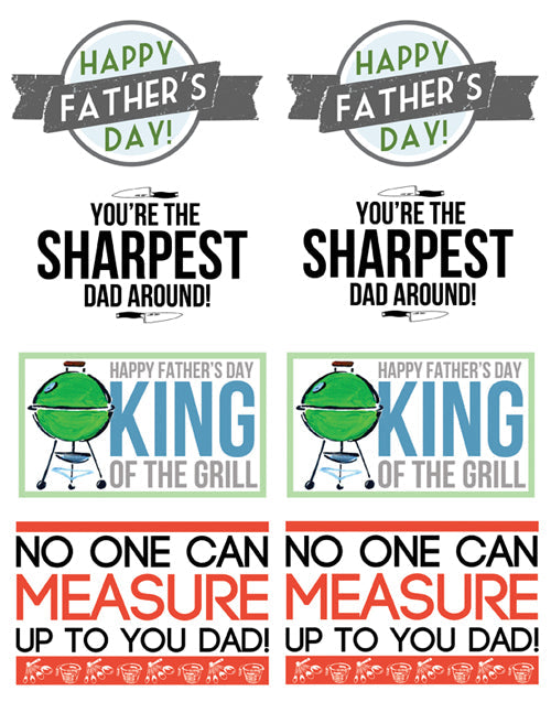FREE Printable Father's Day Tags