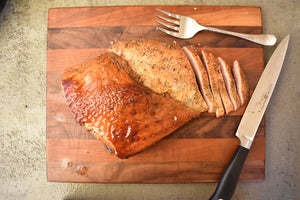 Cider-Brined Smoked Turkey Breast