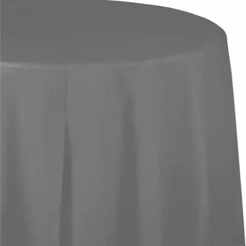 Solid Color 82" Round Table Covers
