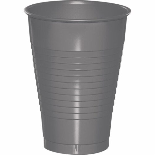 Solid Color 12 oz Plastic Cups