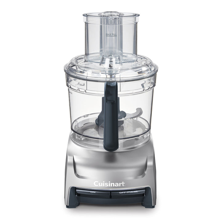 Cuisinart food processor on a white background