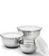 Mixing Bowl Set of 3 W/Lids (1.5qt,3qt,5qt)