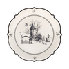 Halloween Scenes 9" Plate Set
