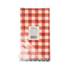 Large Red Gingham Christmas Paper Dinner Napkins