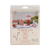 Red Foil Candy Stripes 5 oz Baking Cups
