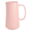 Pink Embossed Halo Dots Pitcher 60.6oz