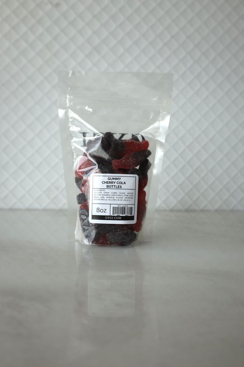 Gummy Cherry Cola Bottles