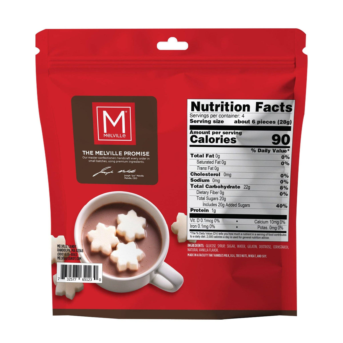 Mini Snowflake Marshmallows