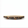 Acacia Bark Footed Server