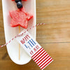 Happy 4th of July Tags - 8 Count