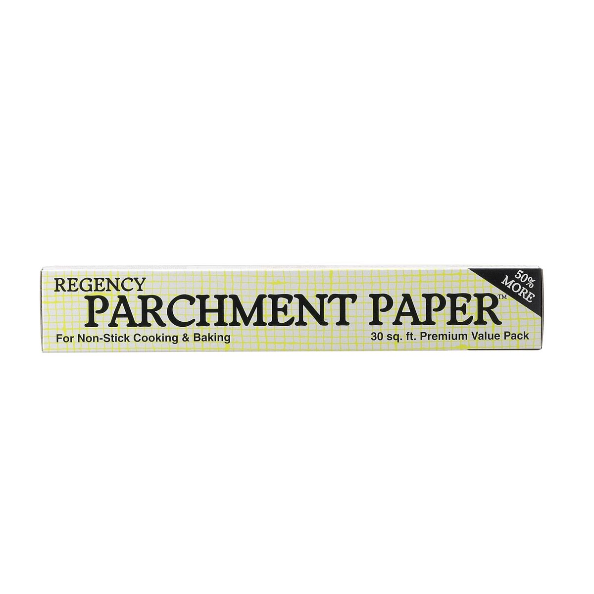 Box of Regency parchment paper on a white background