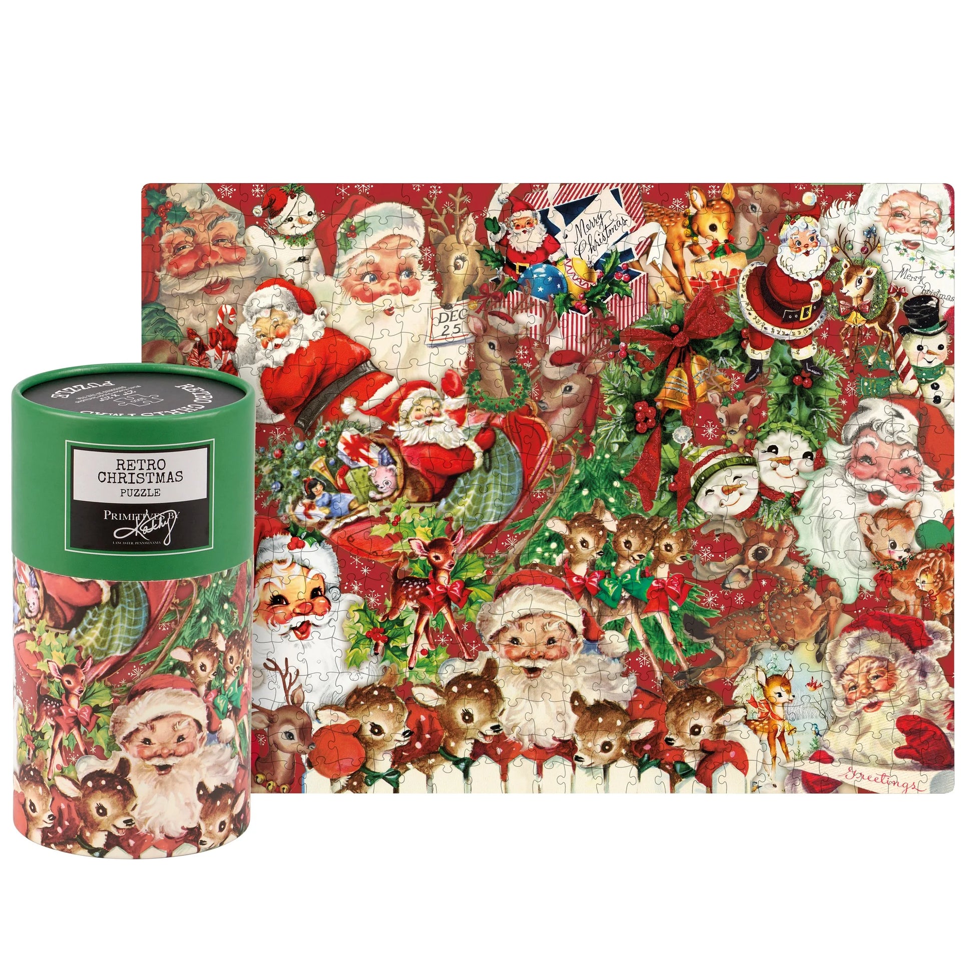 Retro Christmas Puzzle