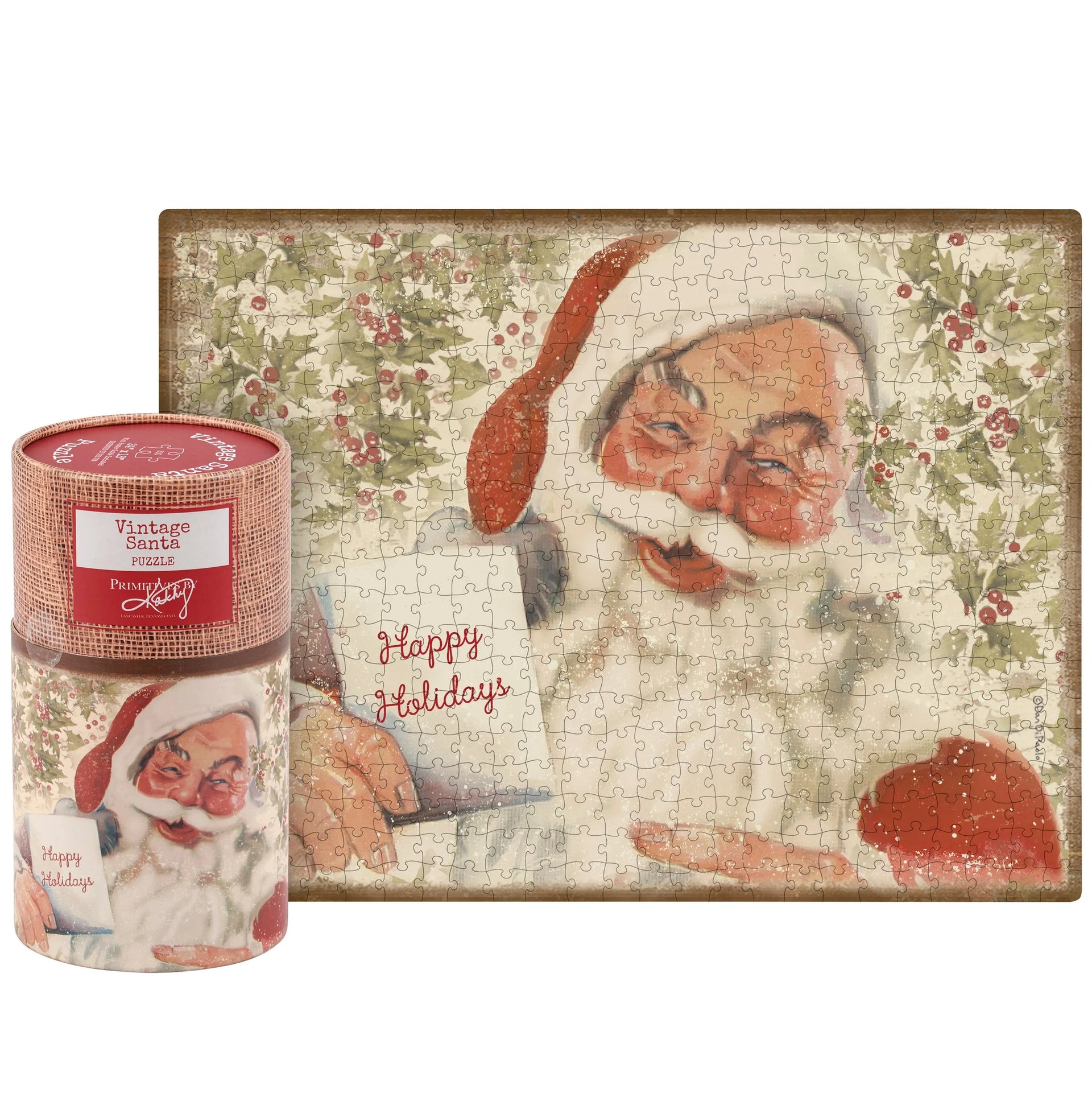 Vintage Santa Puzzle