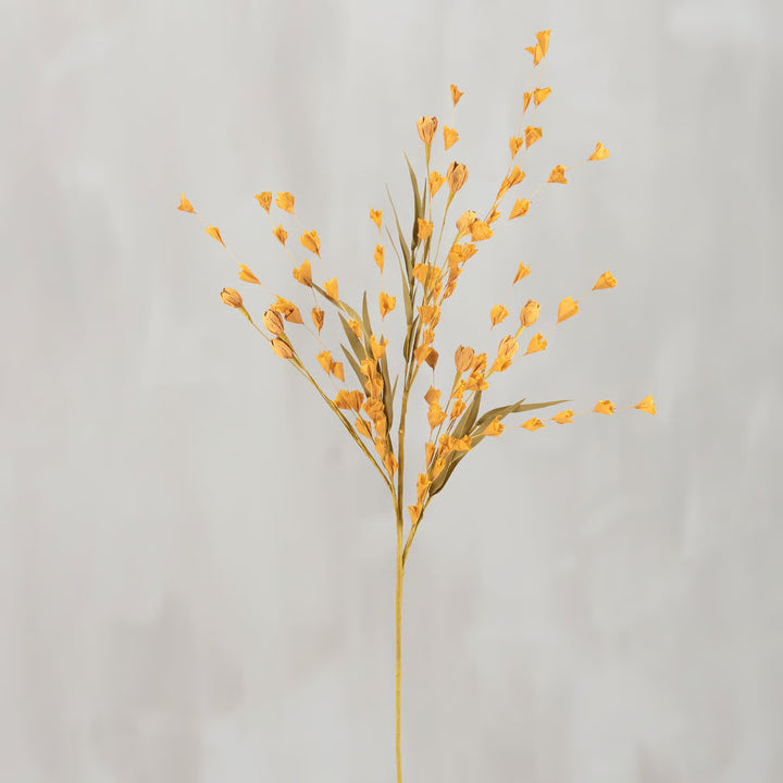 Orange Buds Floral Pick