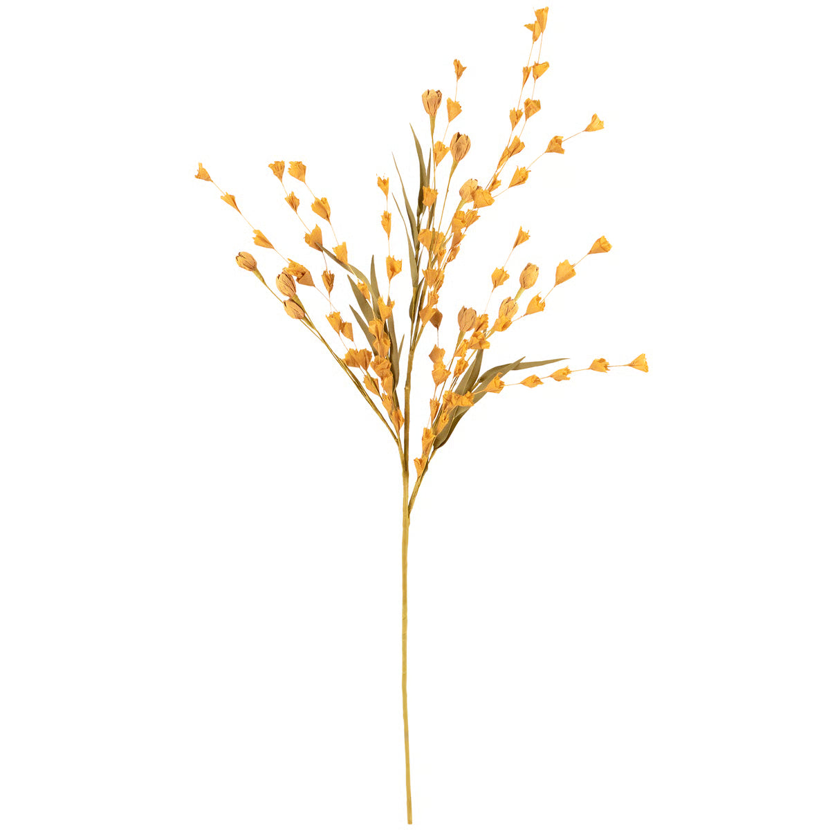 Orange Buds Floral Pick