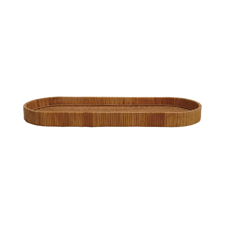 Rattan Trays Decorative Large