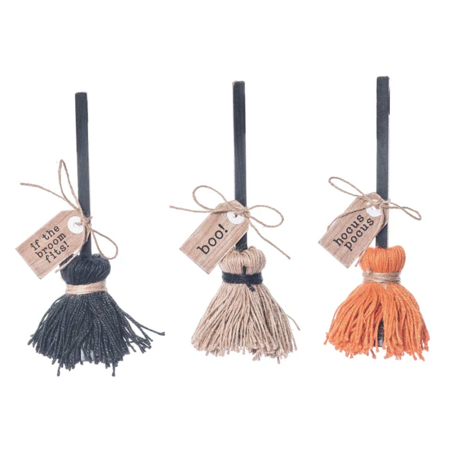 Spooky Broom Fabric