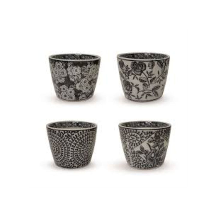 Cachepot Black and White