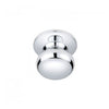 Dummy Knob Mushroom Polished Chrome