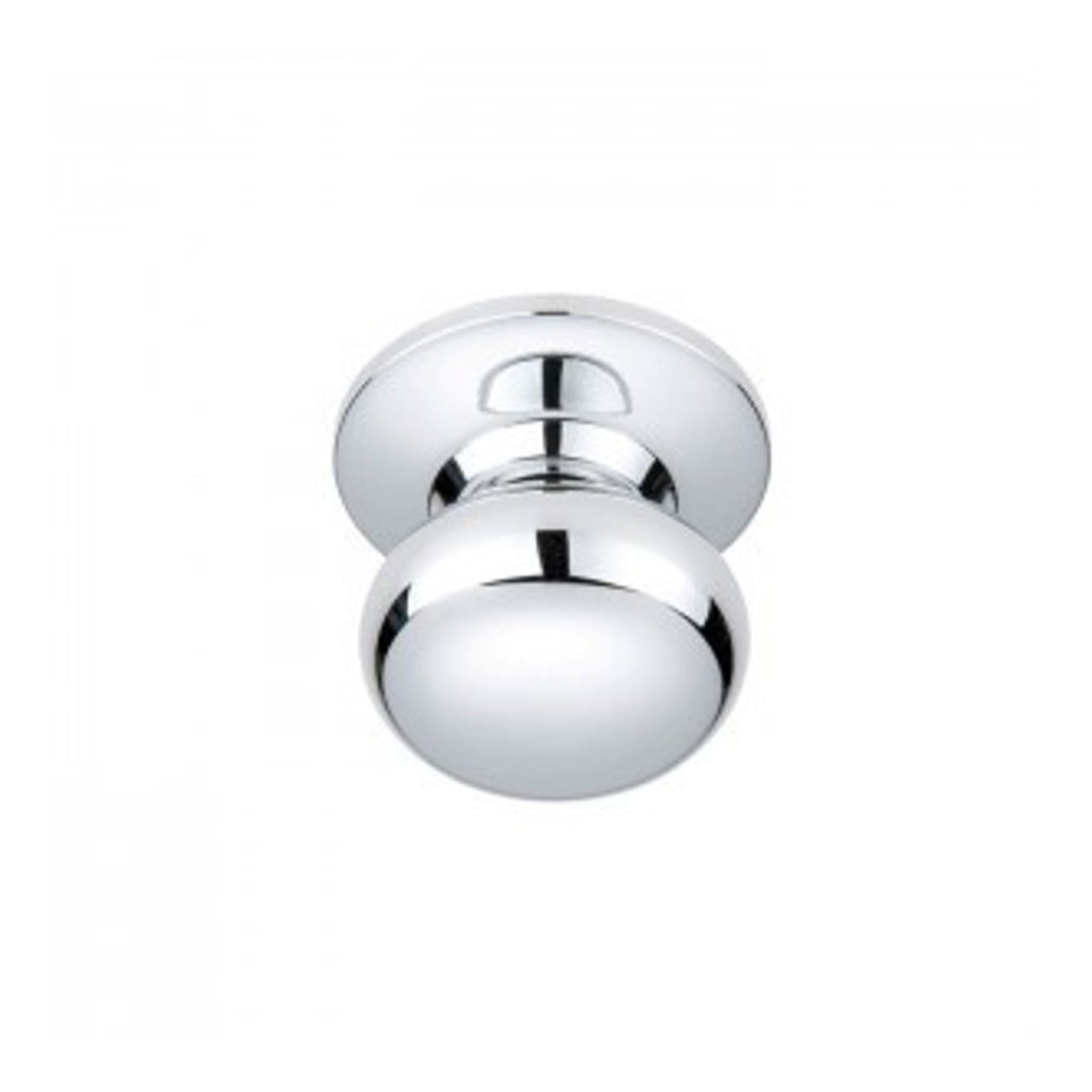 Dummy Knob Mushroom Polished Chrome