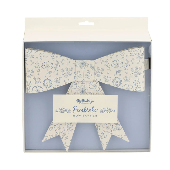 Pembroke Floral Bow Banner
