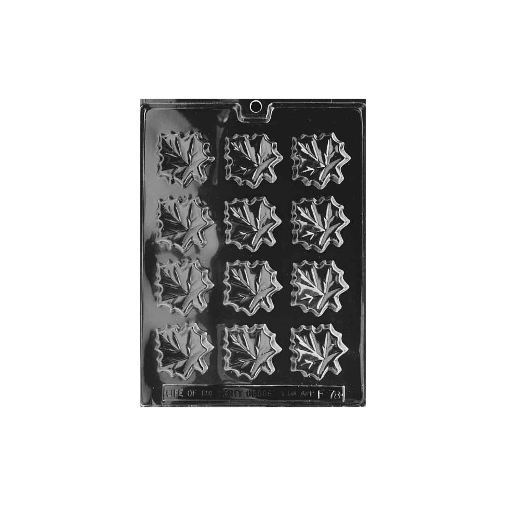 Candy Mold Maple Leaves