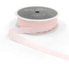 1/2 Inch Wrinkled Faux Silk Ribbon- Pink
