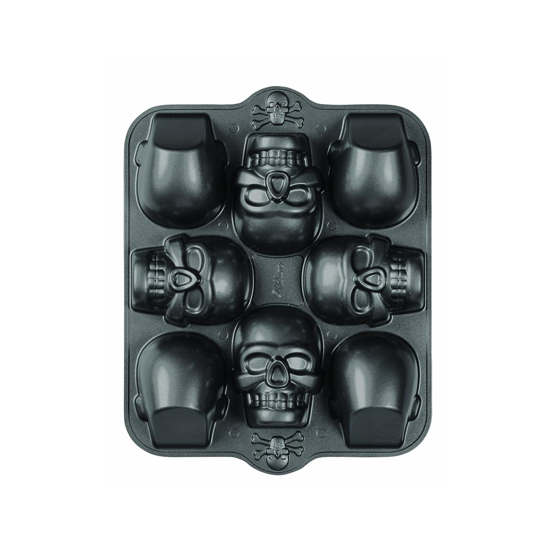 8-Cavity 3D Skull Mini Pan
