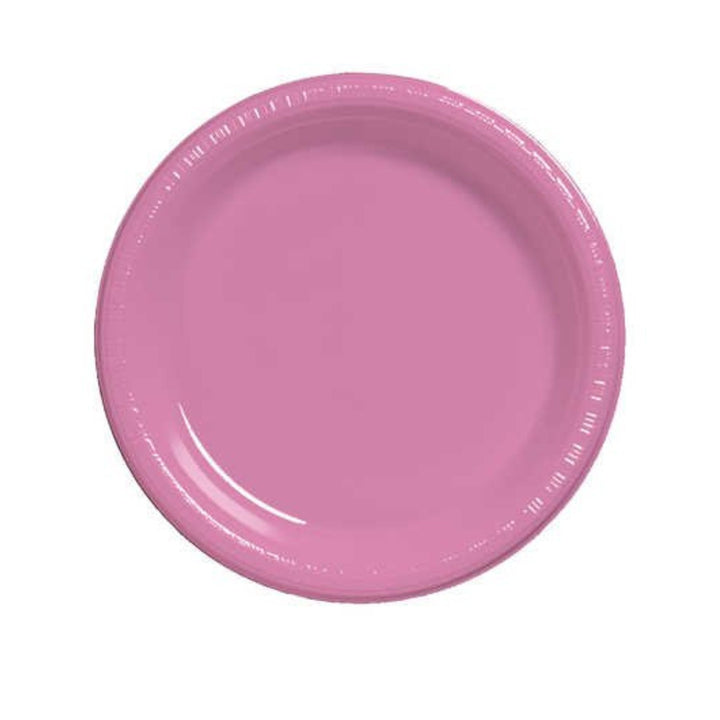 Plastic Plate 9" Candy Pink 12/20