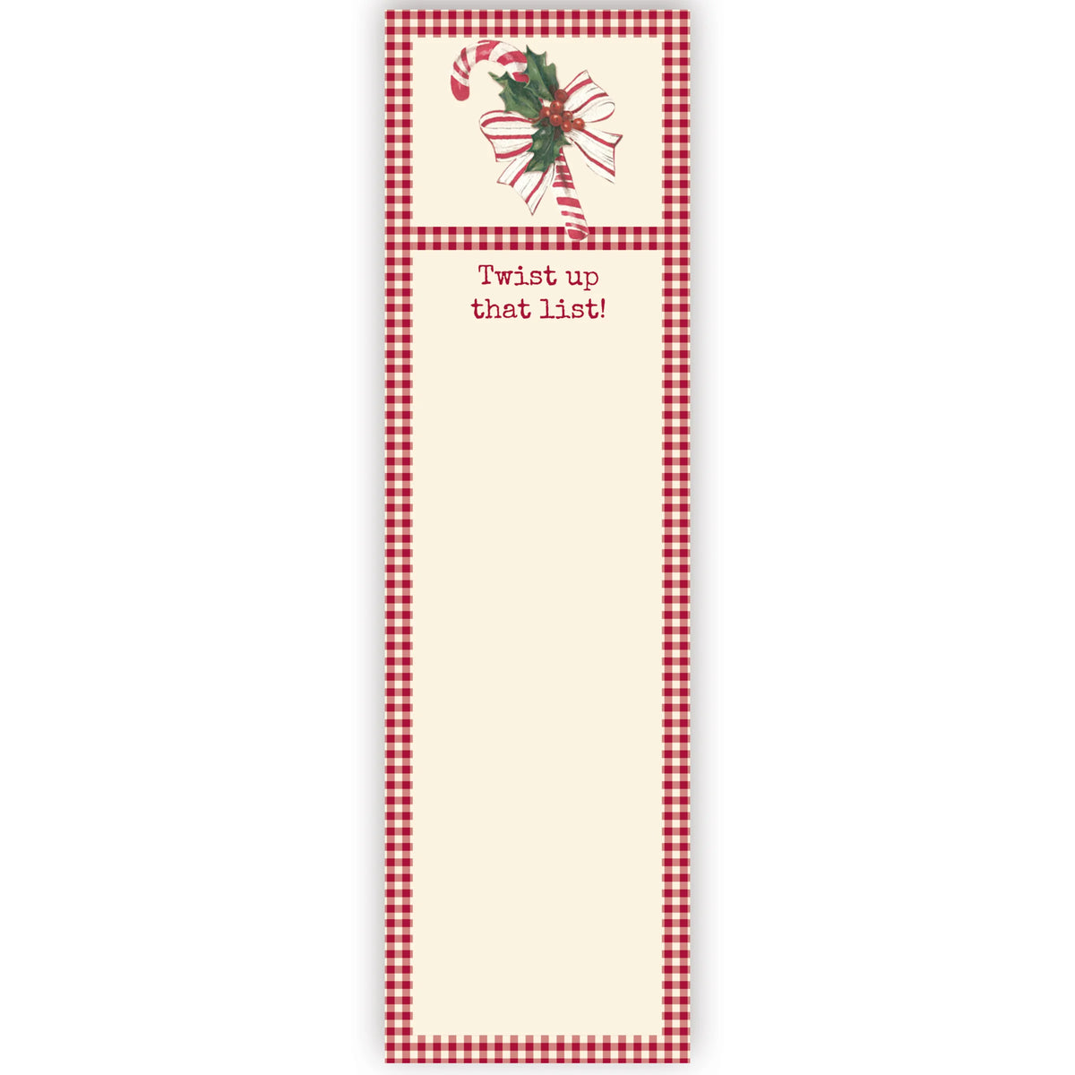 Twist Up That List Note Pad