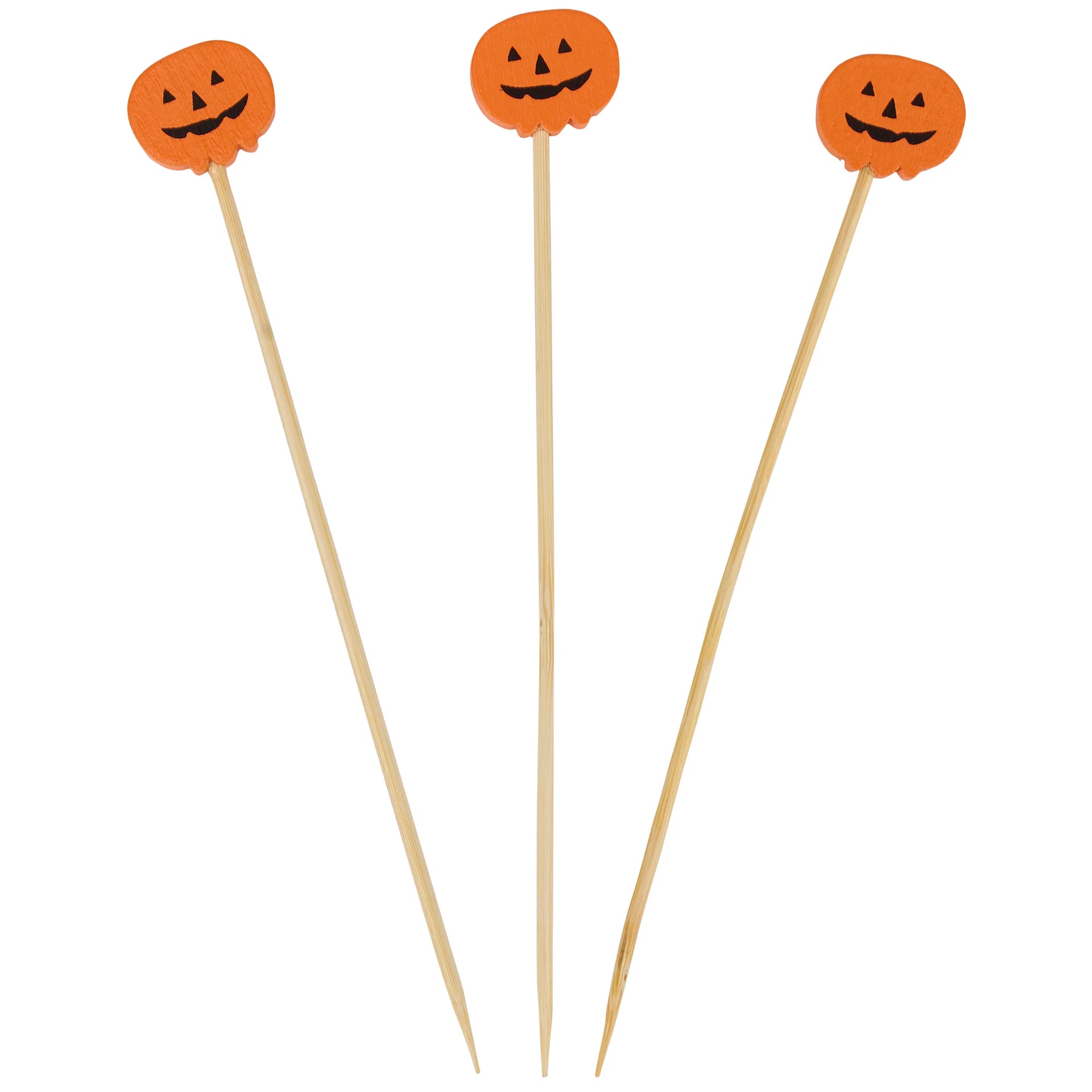 Jack Pumpkin Party Pick Set