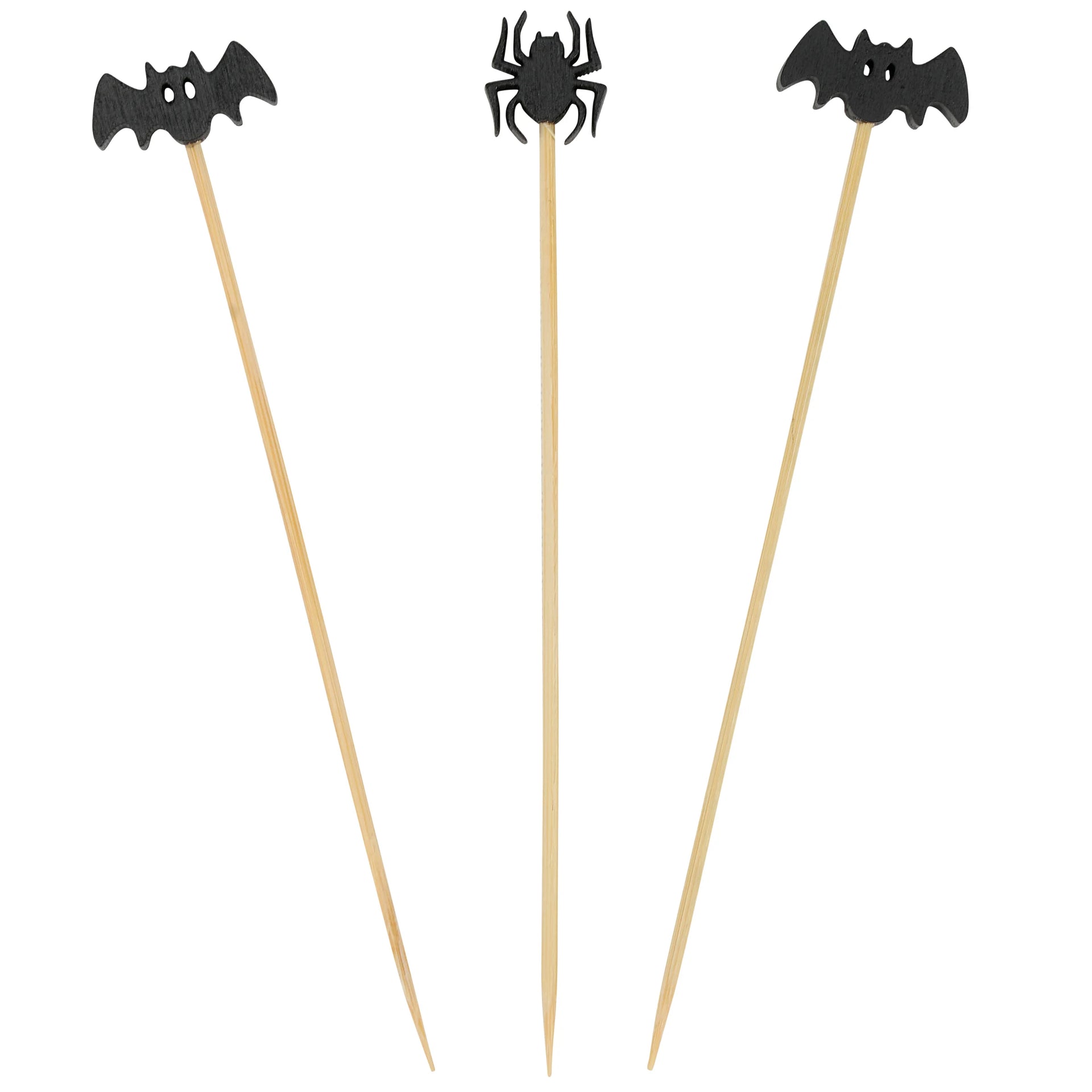 Bats & Spider Party Pick Set