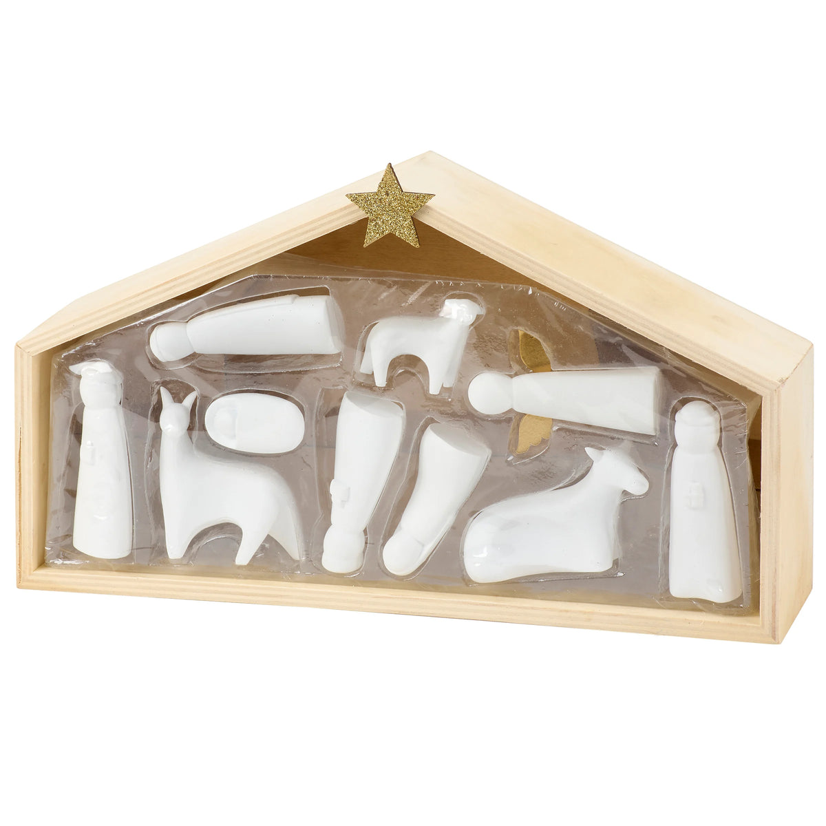 Stoneware Nativity