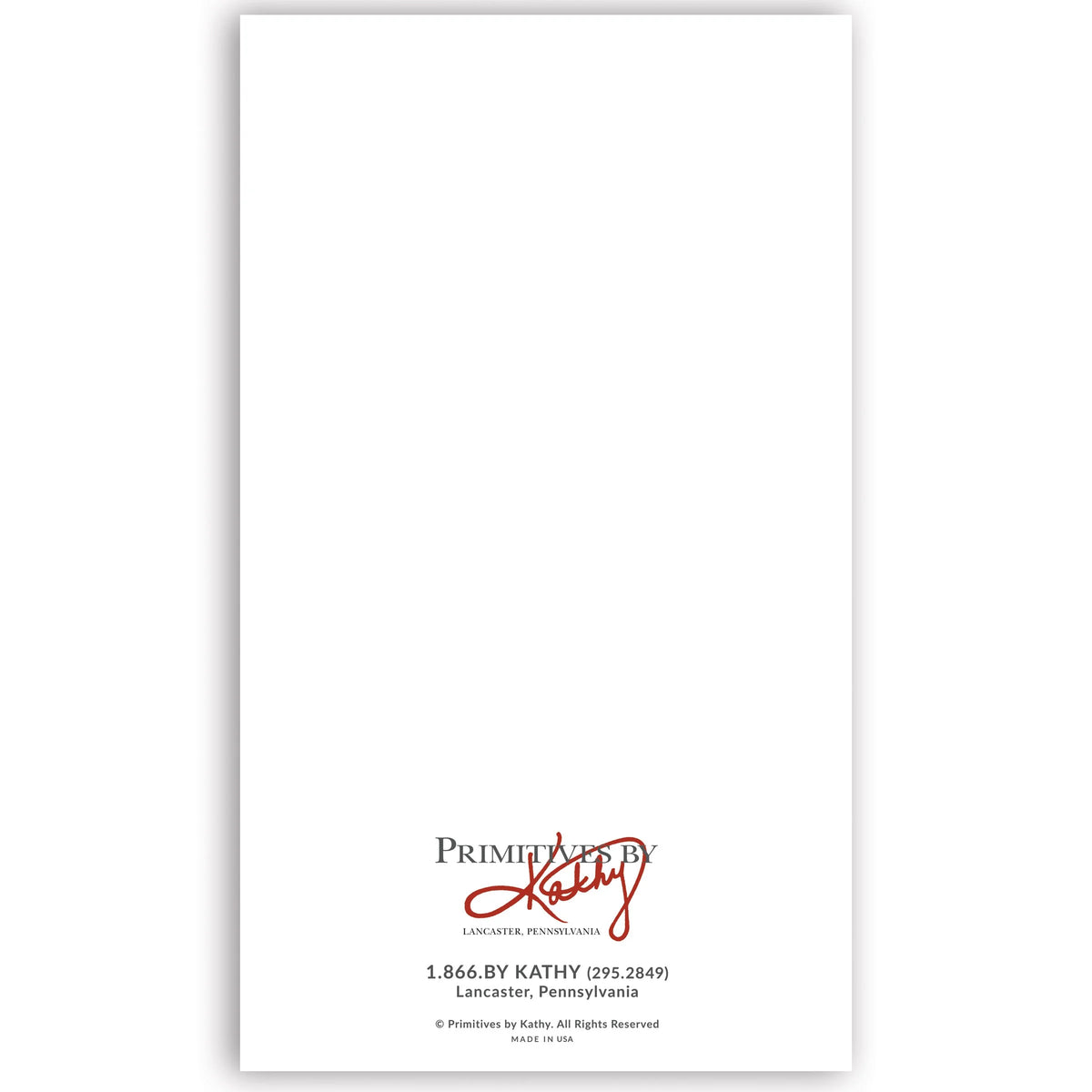 Large French Floral Notepad