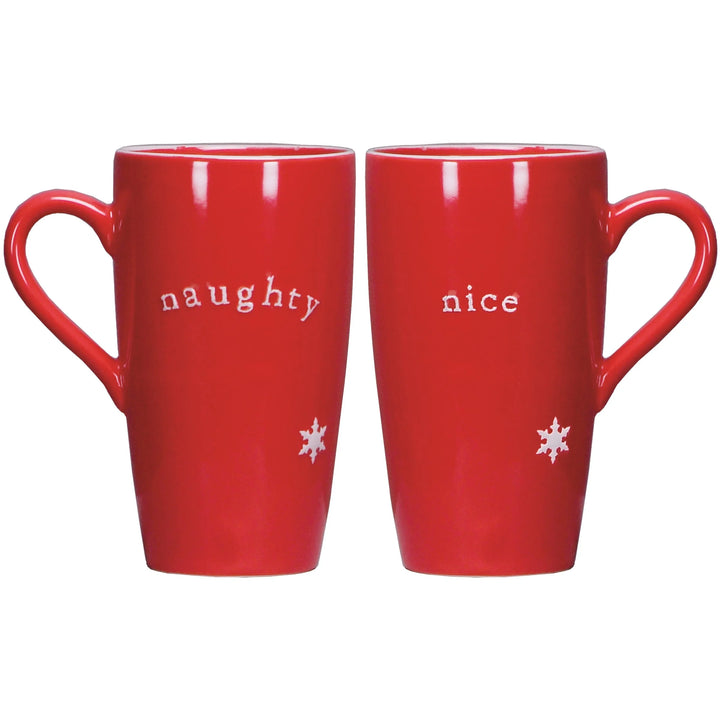 Naughty Or Nice Latte Mug