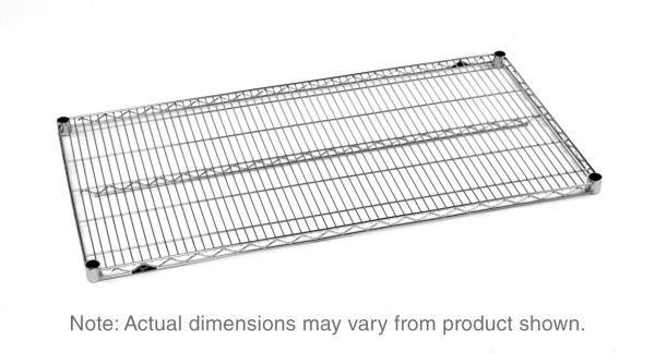 Super Erecta Wire Shelf,14"X48",Chrome