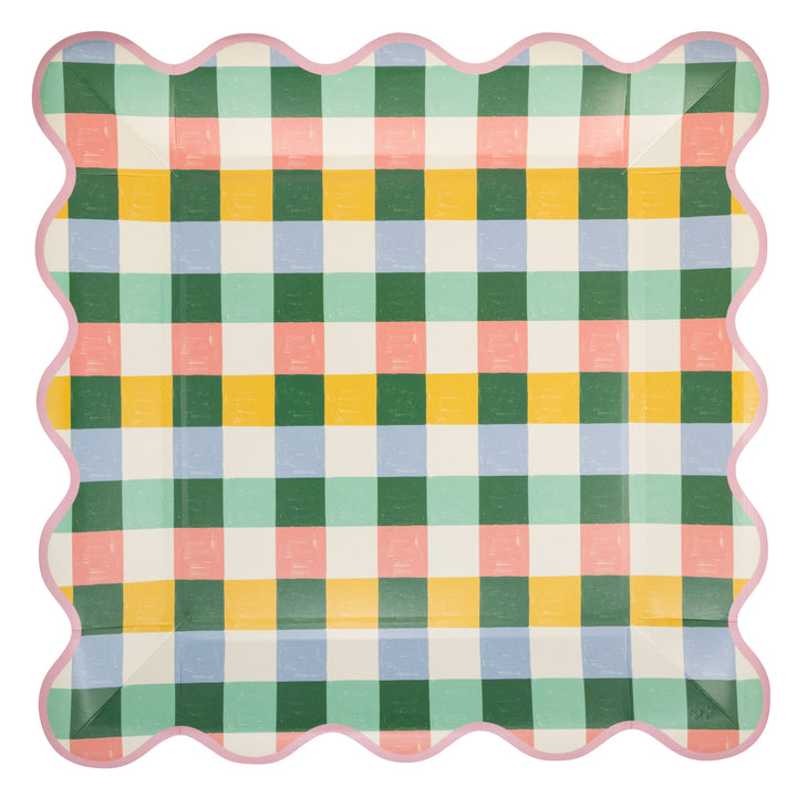 Hopscotch Gingham 10" Plate